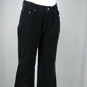 Old Navy Jeans Black Velvet Strech Size 8